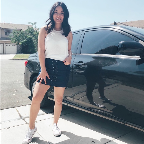 Francine Denim Skirt - Picture 3 of 8